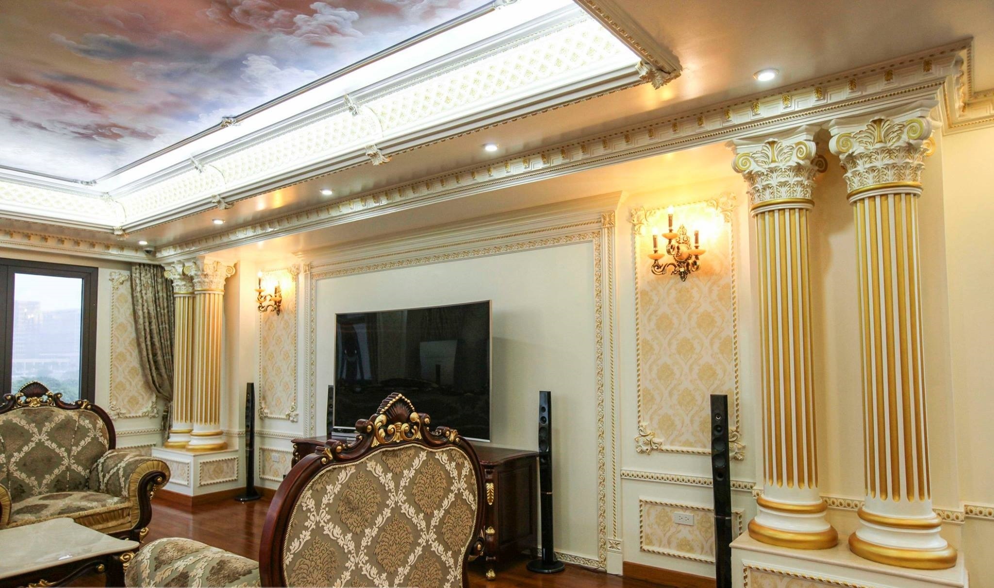 Chi tiết cột trụ