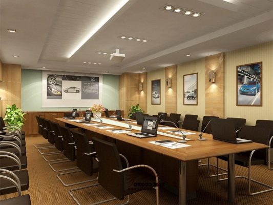 Vải dán tường phòng họp và văn phòng cao cấp