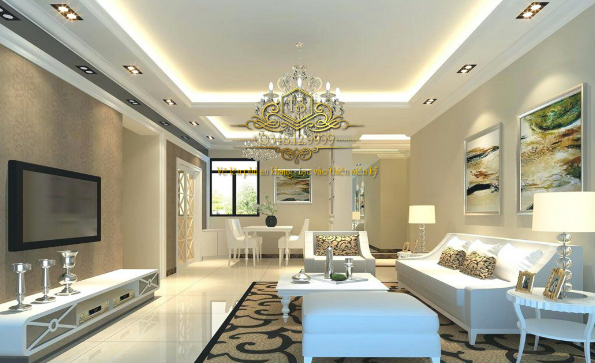 trần tường thạch cao