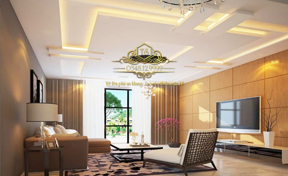 trần tường thạch cao