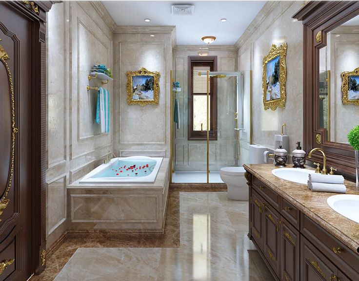 Mẫu Thiết Kế Phòng Tắm Phong Cách Trung Tính