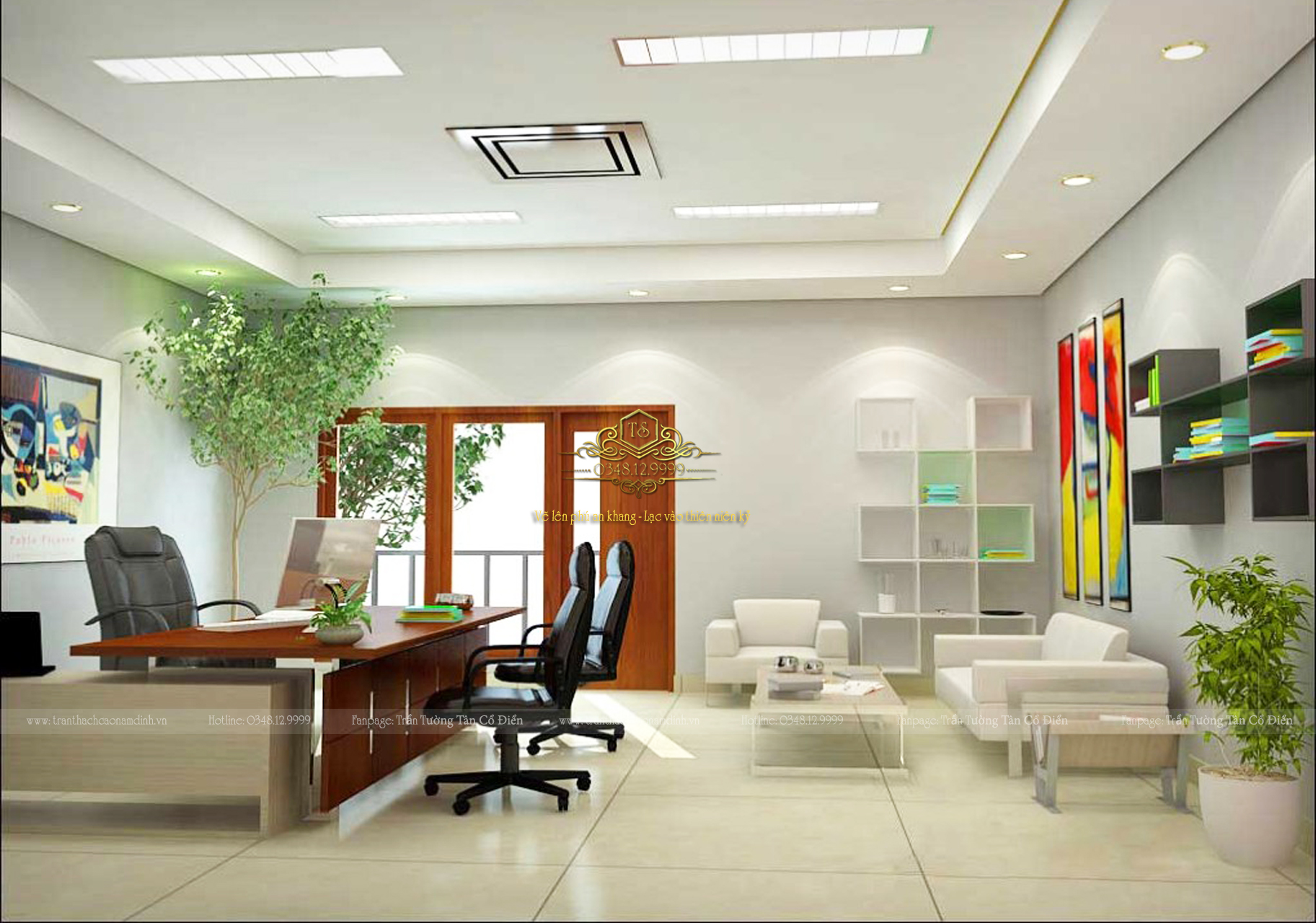 Trần tường hiện đại