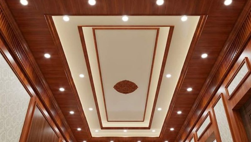 Tấm trần nhựa giả gỗ
