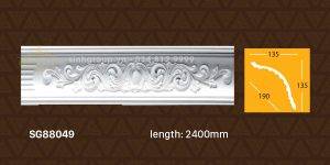 Phào trần hoa văn PU SG88049