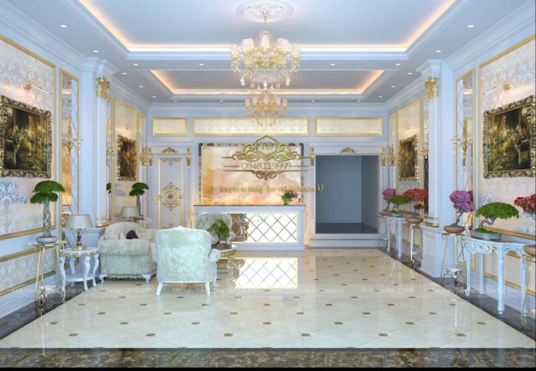 phào chỉ biệt thự