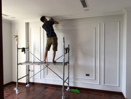 Dễ dàng thi công, lắp đặt phào chỉ