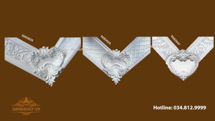 Phào Chỉ Góc Mẫu 2