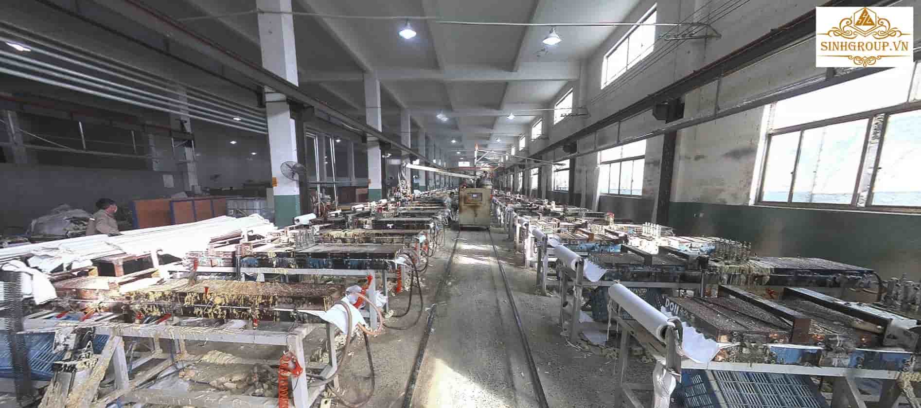 Nhà máy sản xuất phào chỉ PU SinhGroup Nhà máy sản xuất phào chỉ PU SinhGroup