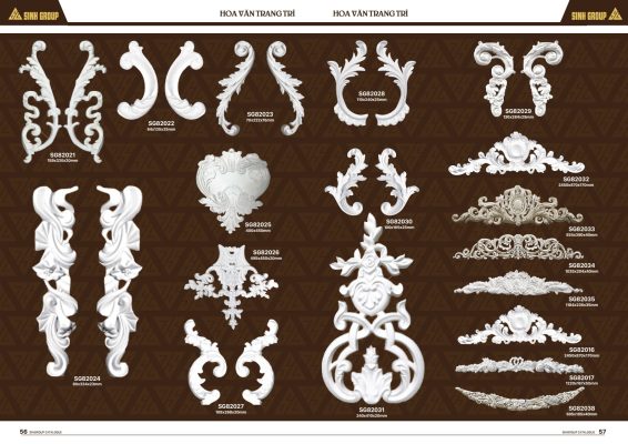 hoa văn trang trí Catalog 1