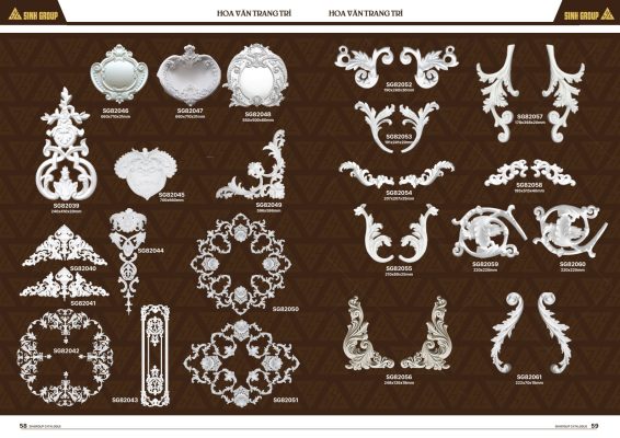 hoa văn trang trí Catalog 2