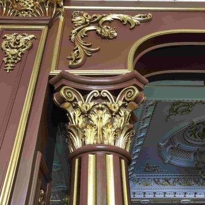 Phào chỉ đầu cột mẫu 2