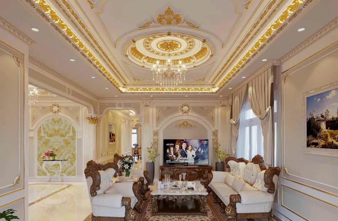 hướng dẫn tthi công phào chì cho trần nhà
