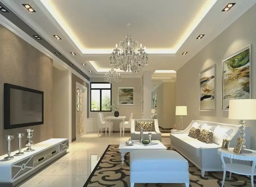 Mâm trần phòng khách