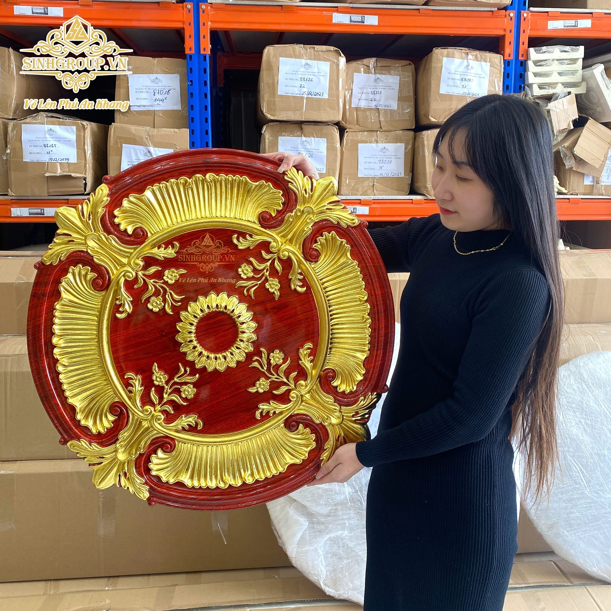 mâm trần PU và mâm trần thạch cao