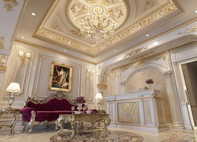 Phào chỉ nhựa mang đến sự đa dạng với hàng trăm mẫu mã từ hoa văn cổ điển châu Âu đến thiết kế hiện đại gọn gàng