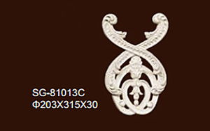 Phào chỉ PU SG81013C - Φ203x315x30mm