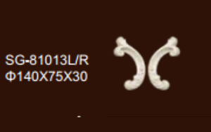 Phào chỉ PU SG81013LR - Φ140x75x30mm