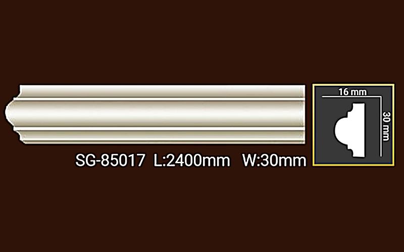 Phào chỉ PU SG85017 Phào chỉ PU SG85017