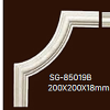 Phào chỉ PU SG85019B - 200x200x18mm
