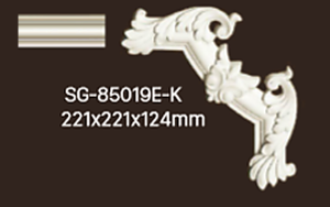 Phào chỉ PU SG85019EK - 221x221x124mm