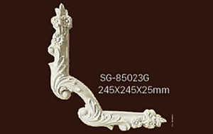 Phào chỉ PU SG85023G - 245x245x25mm
