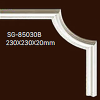 Phào chỉ PU SG85030B - 230x230x20mm