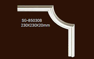 Phào chỉ PU SG85030B - 230x230x20mm
