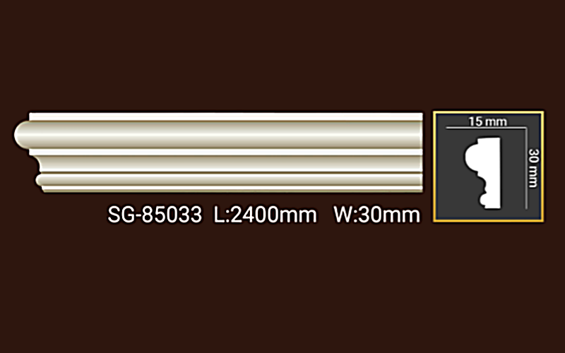 Phào chỉ PU SG85033 Phào chỉ PU SG85033