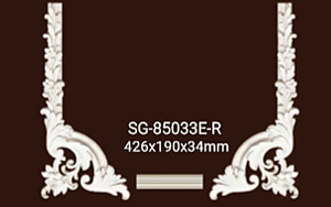 Phào chỉ PU SG85033ER - 426x190x34mm