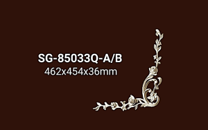 Phào chỉ PU SG85033QAB - 462x454x36mm