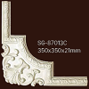 Phào chỉ PU SG87013C - 350x350x21mm