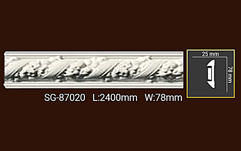 Phào chỉ PU SG87020 Phào chỉ PU SG87020