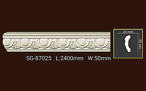 Phào chỉ PU SG87025