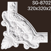 Phào chỉ PU SG87027A - 320x320x21mm