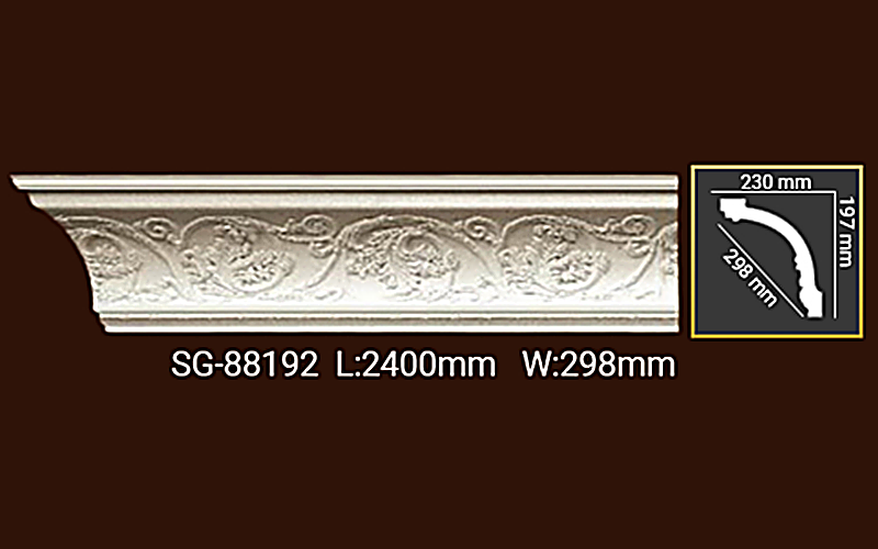 Phào chỉ PU SG88192 Phào chỉ PU SG88192