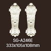 Phào chỉ PU SGA246E - 333x105x108mm