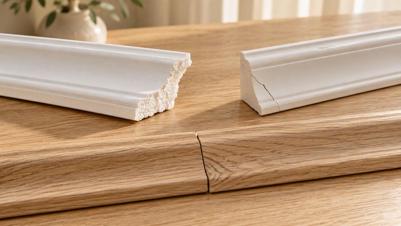 Ưu điểm và nhược điểm của phào chỉ PS