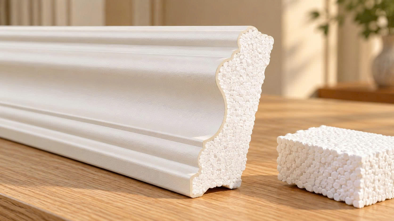 Cấu tạo & chất liệu phào chỉ PS