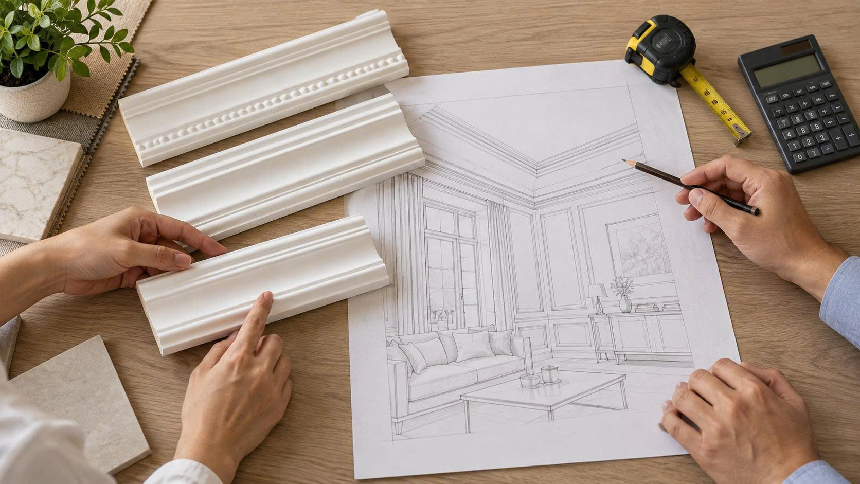 Ưu điểm & nhược điểm của phào chỉ PU