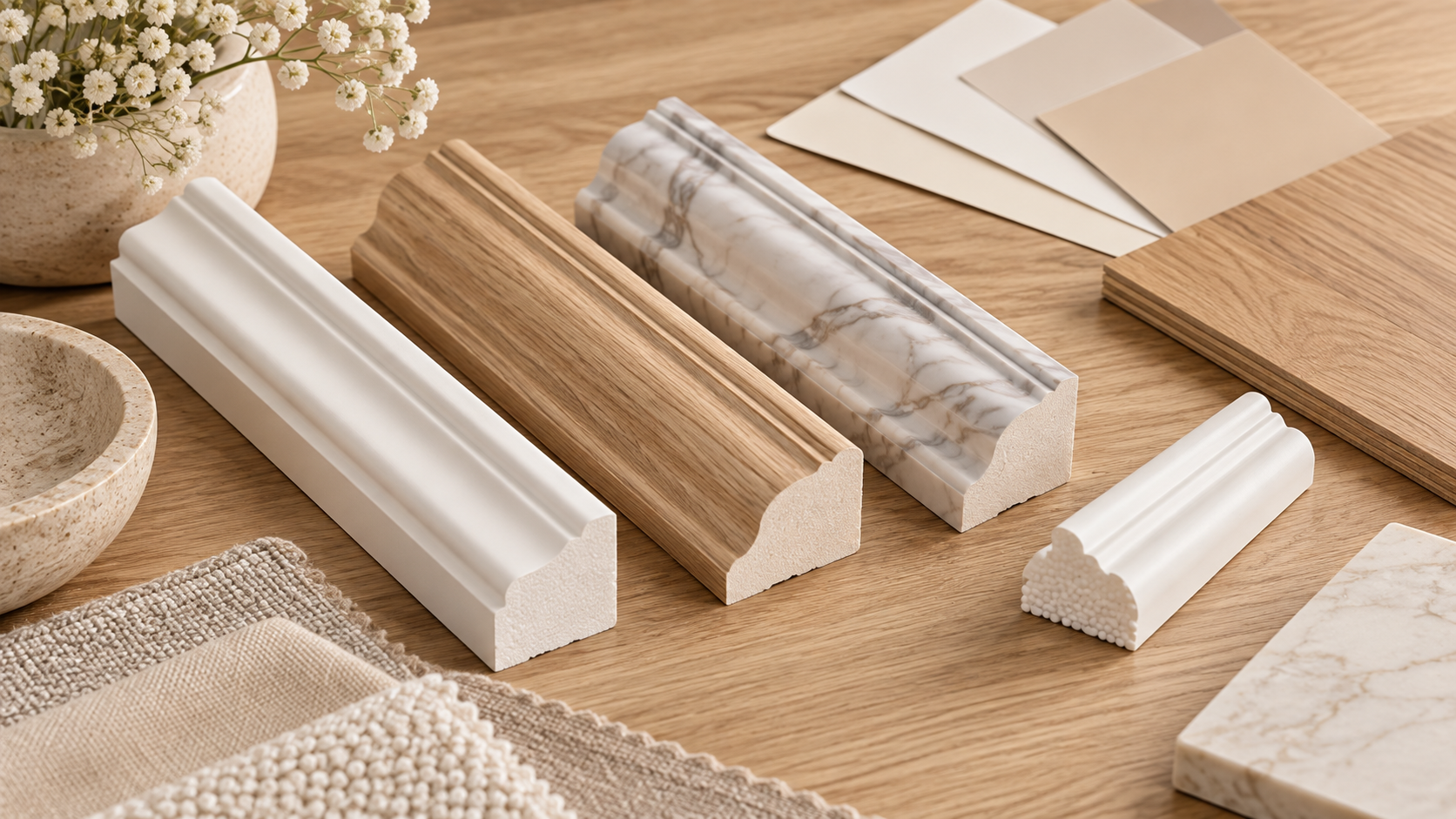 Mẫu khung tường PS bản mảnh trong phòng khách hiện đại